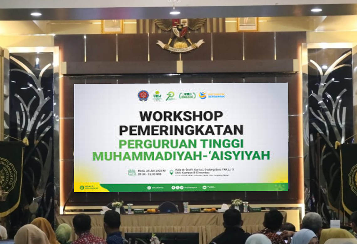 UM Sumatera Barat Ambil Bagian dalam Workshop Pemeringkatan PTMA Tingkat Regional dan Internasional