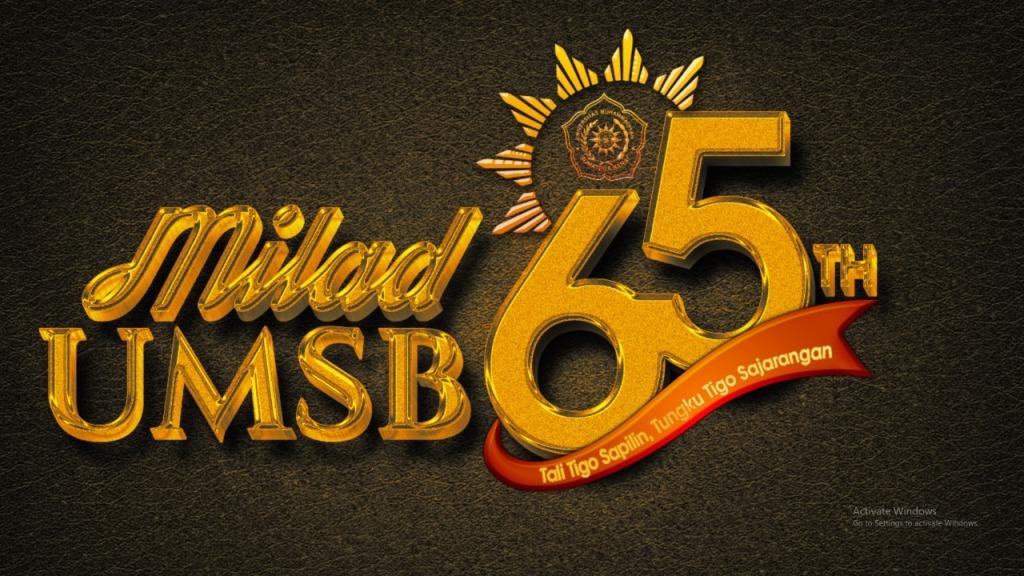 Menyambut Milad ke 65, UMSB Launching Logo Baru