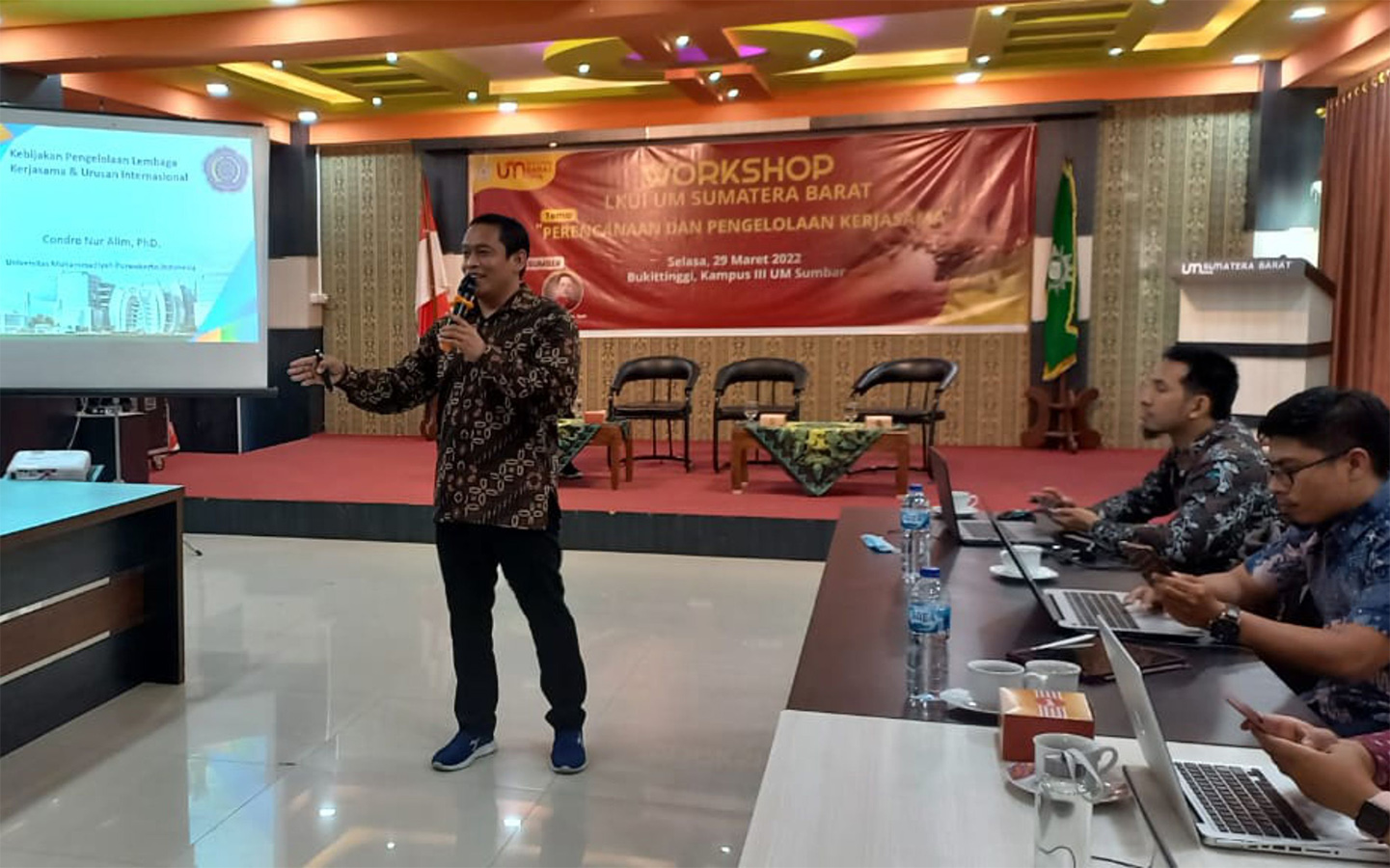 LKUI UM Sumatera Barat Gelar Workshop Perencanaan Dan Pengelolaan Kerjasama