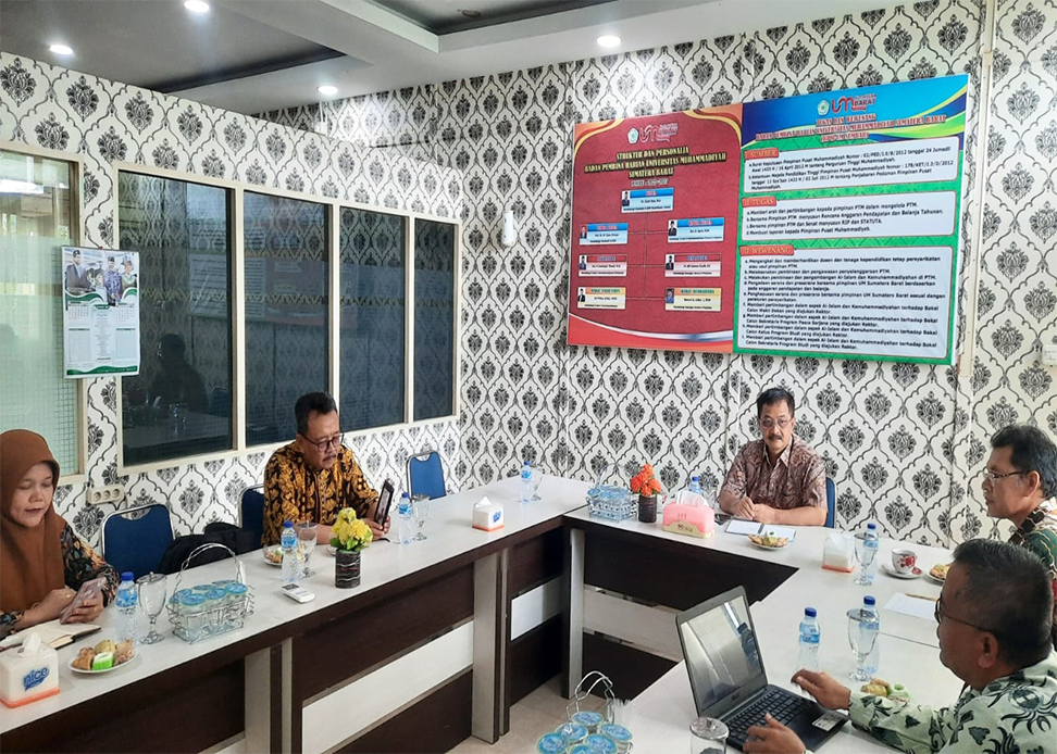 Pengurus Dewan Kode Etik UM Sumatera Barat Selenggarakan Rapat Perdana