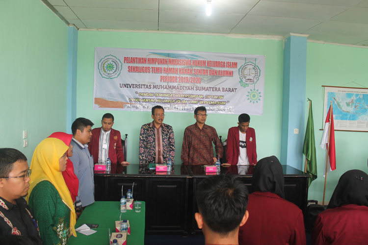 Pelantikan HIMA prodi Hukum Keluarga