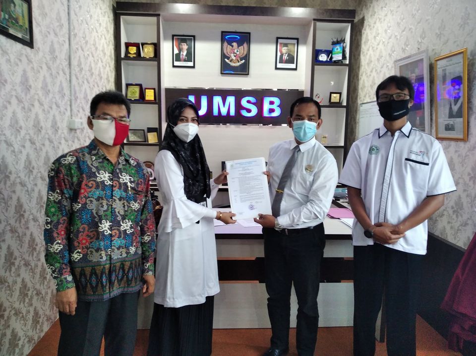 SERAH TERIMA JABATAN DEKAN FAKULTAS PARIWISATA UNIVERSITAS MUHAMMADIYAH SUMATERA BARAT