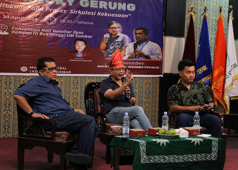 Ketika Kehendak Kekuasaan Terhalang Maka Hukum Yang Dirubah