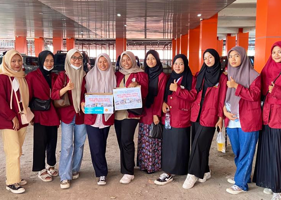 Mahasiswa Prodi Akuntansi UM Sumatera Barat Galang Dana untuk Palestina