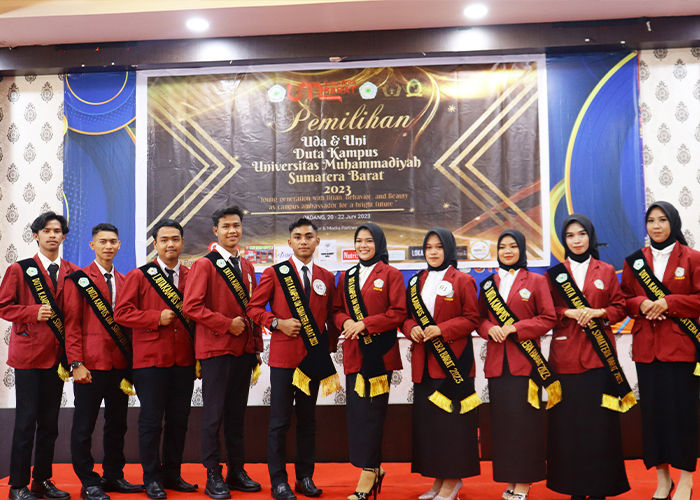 Pemilihan Uda Uni Duta Kampus UM Sumatera Barat Tahun 2023