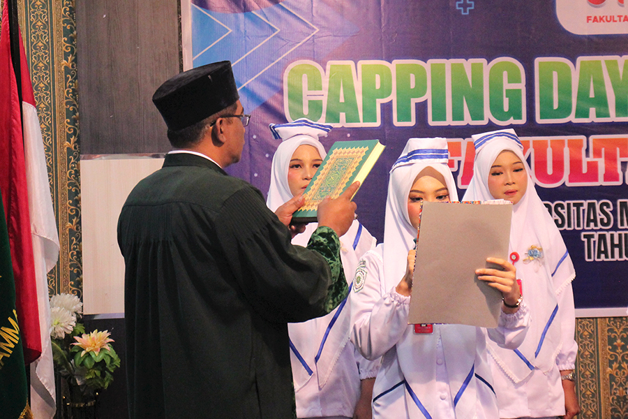 Fakultas Kesehatan UM Sumatera Barat Gelar Capping Day dan Kepaniteraan