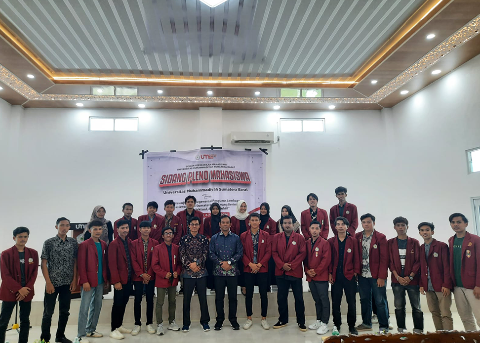 Pelantikan DPM dan Presiden Mahasiswa BEM UM Sumatera Barat Terpilih