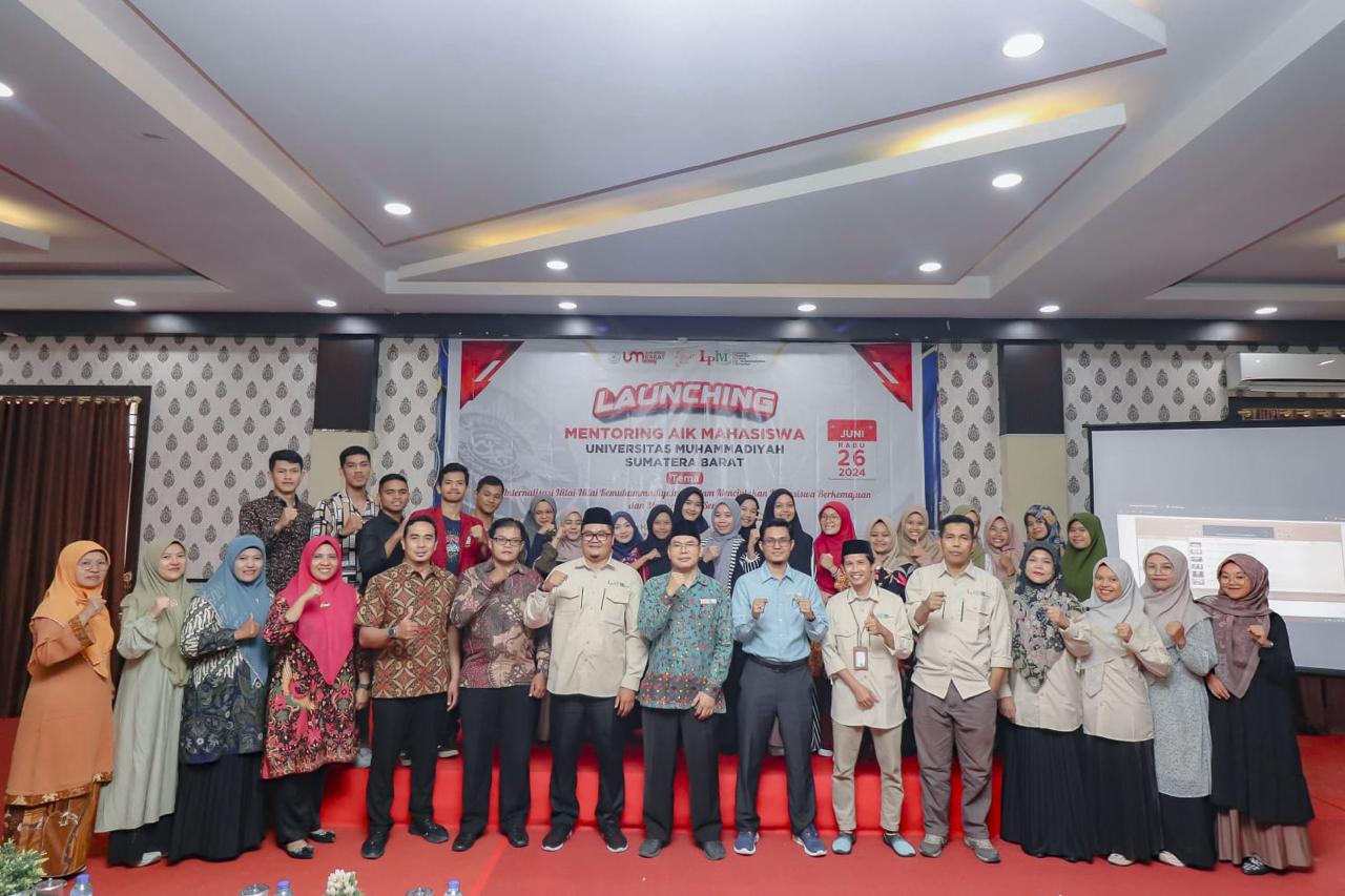 LPIM UM Sumbar Launching Mentoring AIK Mahasiswa