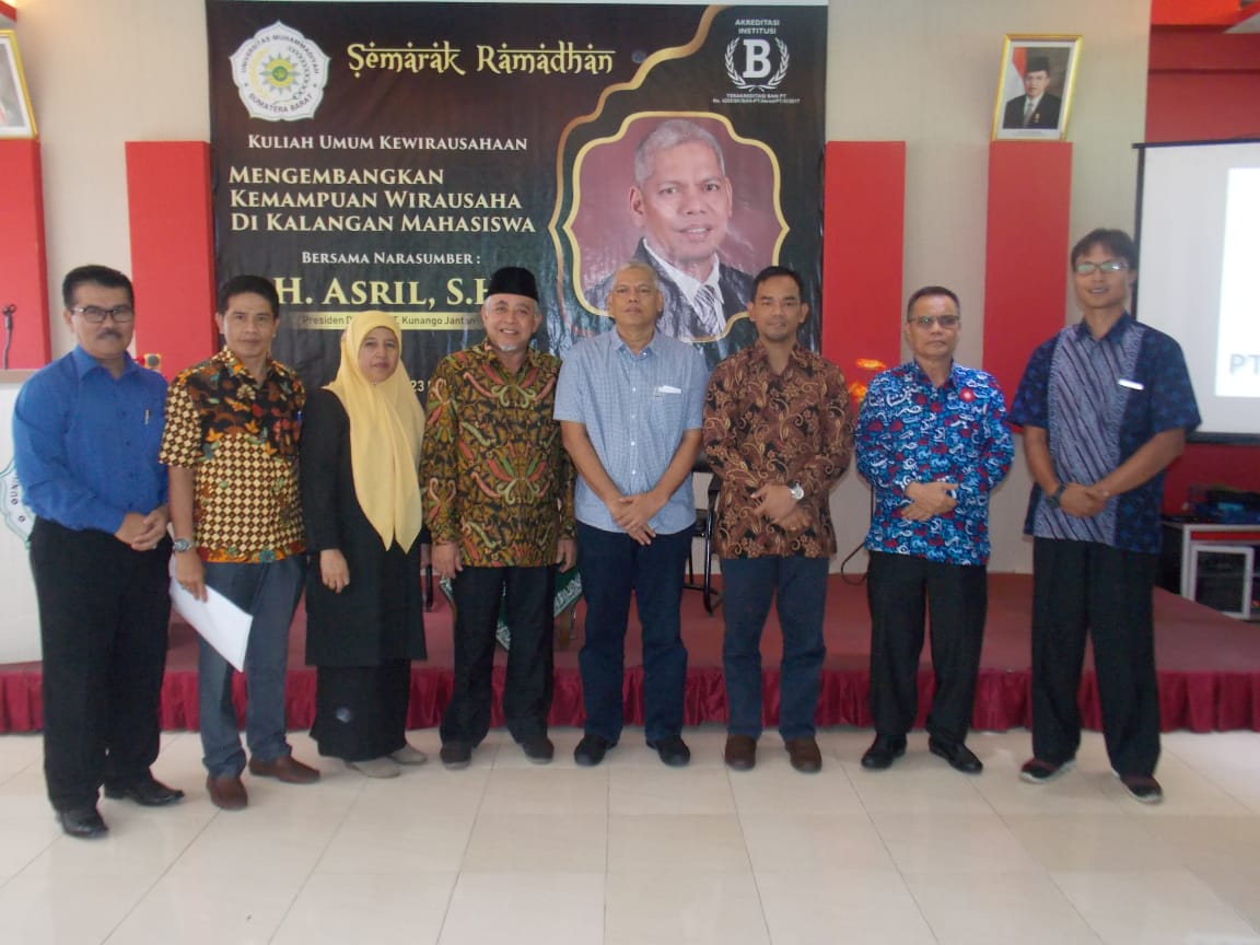 Kuliah Umum oleh Direktur PT. Kunango Jantan di Kampus III UMSB 