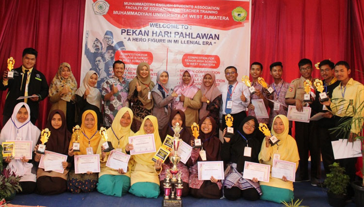 HIMA Bahasa Inggris FKIP UMSB kembali menggelar 'Pekan Hari pahlawan' Dalam rangkaian Milad ke-64