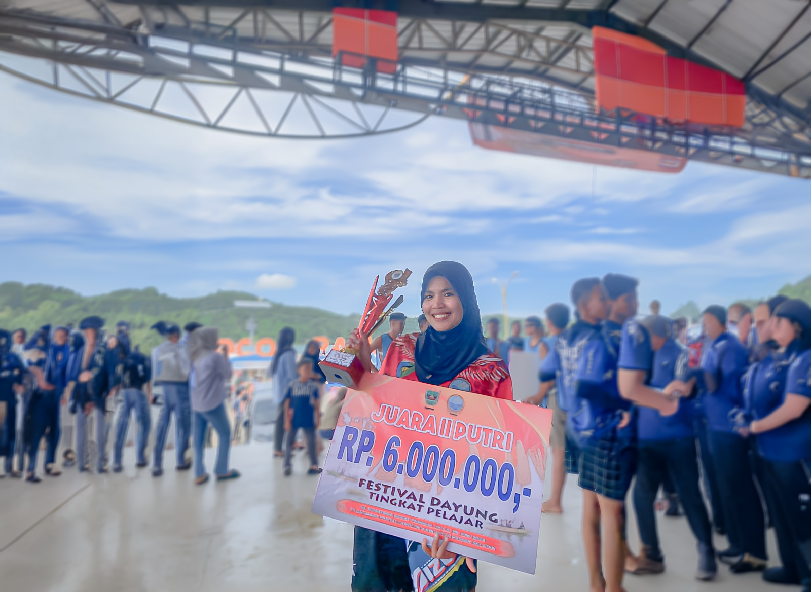 Mahasiswi FAI UM Sumbar, Oktafiani Safitri Juarai Festival Dayung Tingkat Pelajar se-Sumbar