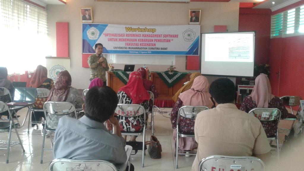 Workshop “Optimalisasi Reference Management Software Untuk Menemukan Kebaruan Penelitian”