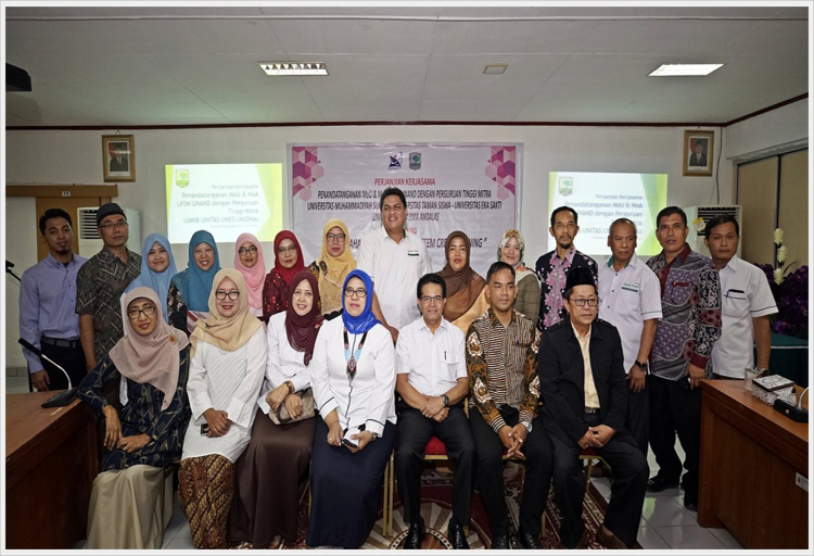 UMSB Teken MoA dan MoU dengan Unand