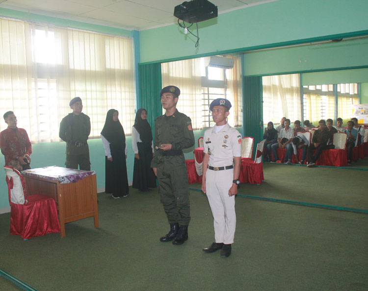 Serah terima Jabatan (sertijab) Komandan MENWA 109 MD UMSB