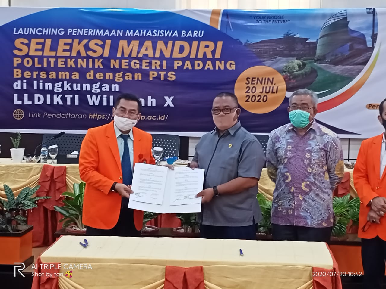 Permudah Calon Mahasiswa Daftar Perguruan Tinggi, UMSB Jalin Kerjasama dengan PNP
