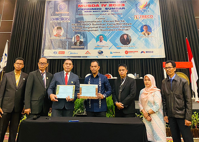 UM Sumatera Barat Jalin MoU Dengan PERKINDO dan PERTAHKINDO