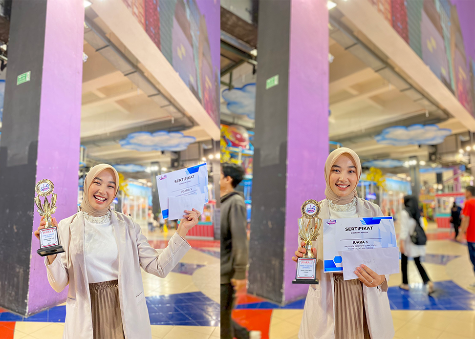 Amanda Widia Eka Putri Raih Juara 1 Dalam Lomba Master of Ceremony