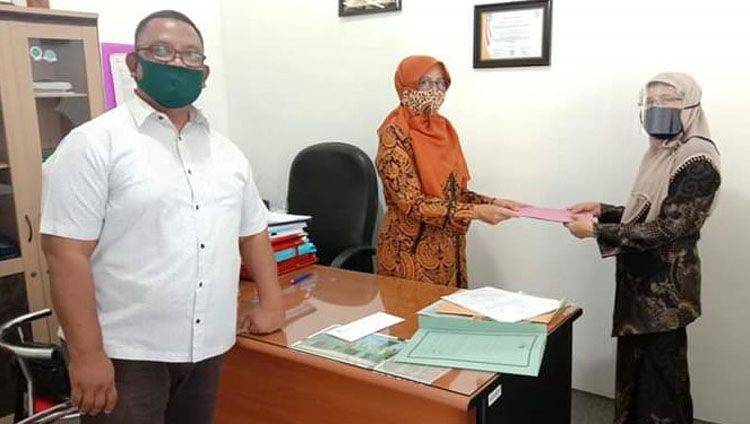 Penandatanganan Pelaksana Tugas (PLT) Ketua Progam studi Agroteknologi Fakultas Pertanian UMSB