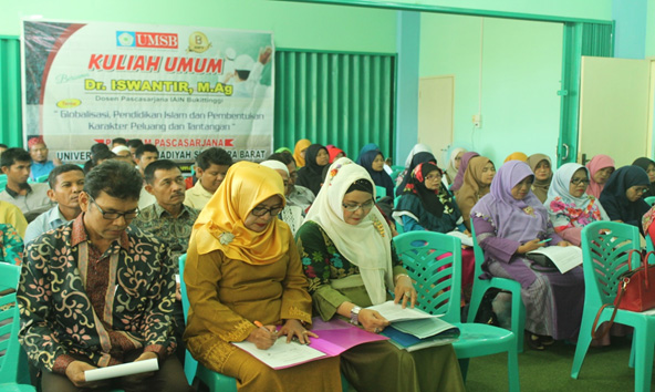 Pascasarjana UMSB hadirkan  Dosen IAIN Bukittinggi