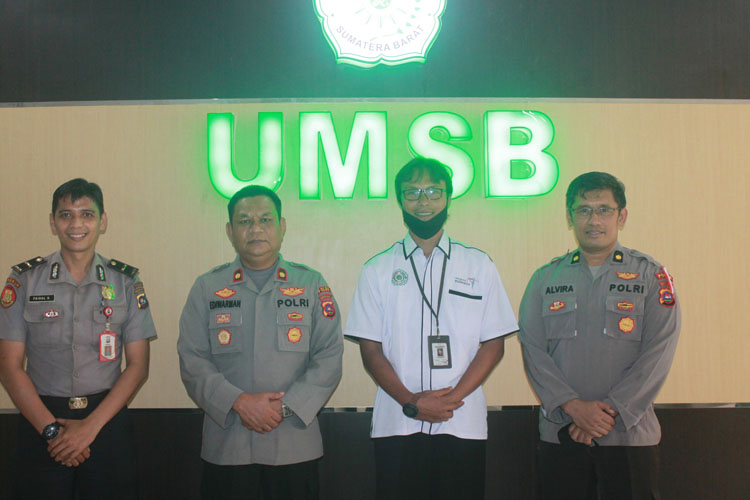 Ada apa !! Polda Sumbar Mendatangi Kampus UMSB 
