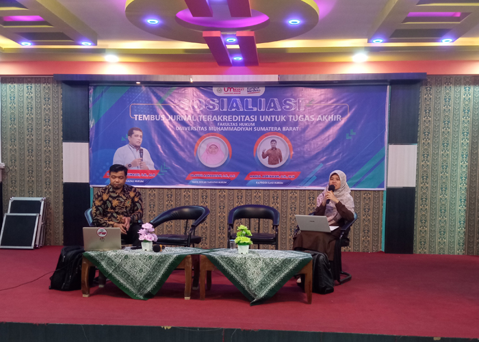 Sosialisasi Jurnal Terakreditasi Untuk Tugas Akhir