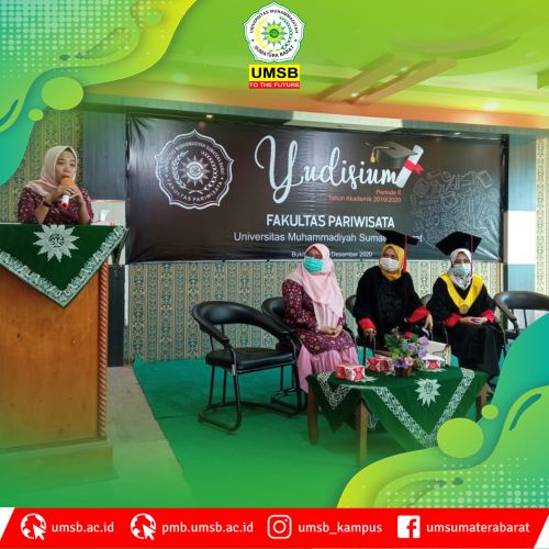 Yudisium Fakultas Pariwisata Periode II T.A 2019-2020